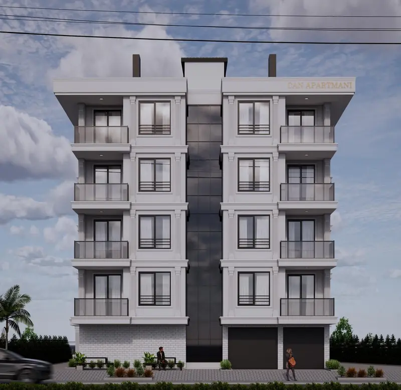 Can Apartmanı satış öncesi mimari render görseli