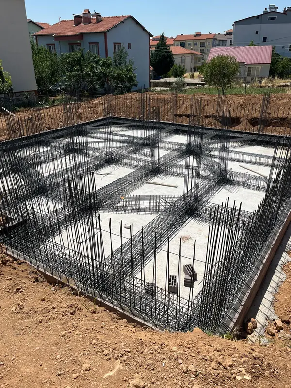Radye temel donatı imalatı